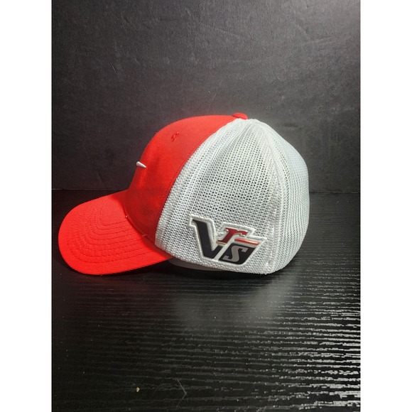 Nike 20xi VRs Golf Flexfit Trucker Hat Red White Mesh Logo Size L XL - Picture 4 of 8